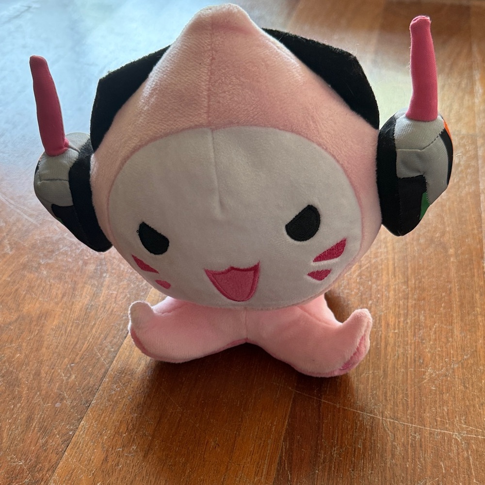 Overwatch dva plushie chibi